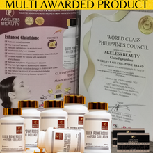 Load image into Gallery viewer, PERFECT DUO- 1 GLUTA POWERDOSE + 1 TRIO SERUM + FREE 1 POWERDOSE-C + FREE 1 VIRGIN AGAIN SOAP (Highly Recommended by Doc Joseph Lee (PROMO UNTIL FEB.18)