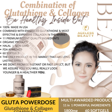 Load image into Gallery viewer, GLUTA POWERDOSE + 1 POWERDOSE-C + 1 FREE FISH COLLAGEN SOAP