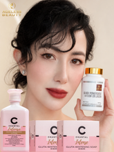 Load image into Gallery viewer, GLUTA POWERDOSE  Combo Set with CHANTAL SOAP &amp; LOTION