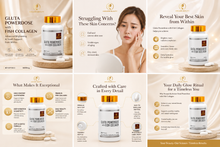 Load image into Gallery viewer, AGELESS BEAUTY GLUTA POWERDOSE with FISH COLLAGEN - 60 Softgels