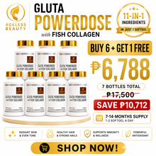 Load image into Gallery viewer, 11-IN-1 BEAUTY POWER IN JUST 1 SOFTGEL Gluta Powerdose with Fish Collagen — Now at Up to 60% OFF