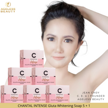 Load image into Gallery viewer, CHANTAL INTENSE Gluta Whitening Soap 5 + 1