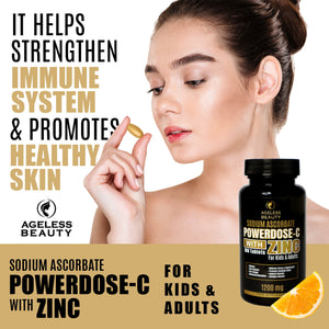 Wholesale | Glutathione with Fish Collagen + Sodium Ascorbate with Zinc