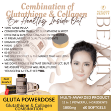 Load image into Gallery viewer, DUO BUNDLE GLUTA + FREE Fish Collagen Soap (PROMO ONLY UNTIL OCT.30)