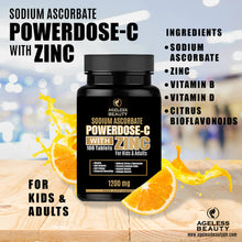 Load image into Gallery viewer, POWERDOSE - C Sodium Ascorbate (PROMO UNTIL SEPT.18, 2024)