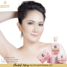 Load image into Gallery viewer, CHANTAL INTENSE Whitening Set + FREE 1 FISH COLLAGEN SOAP + FREE 1 VIRGIN AGAIN SOAP