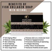 Load image into Gallery viewer, Ageless Beauty | Fish Collagen Soap with Retinol