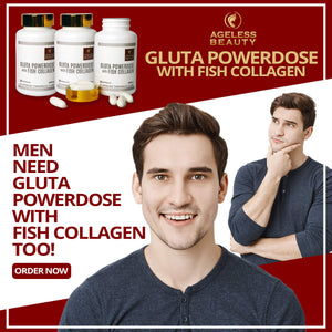 Gluta Powerdose with Fish Collagen + Sodium Ascorbate with Zinc