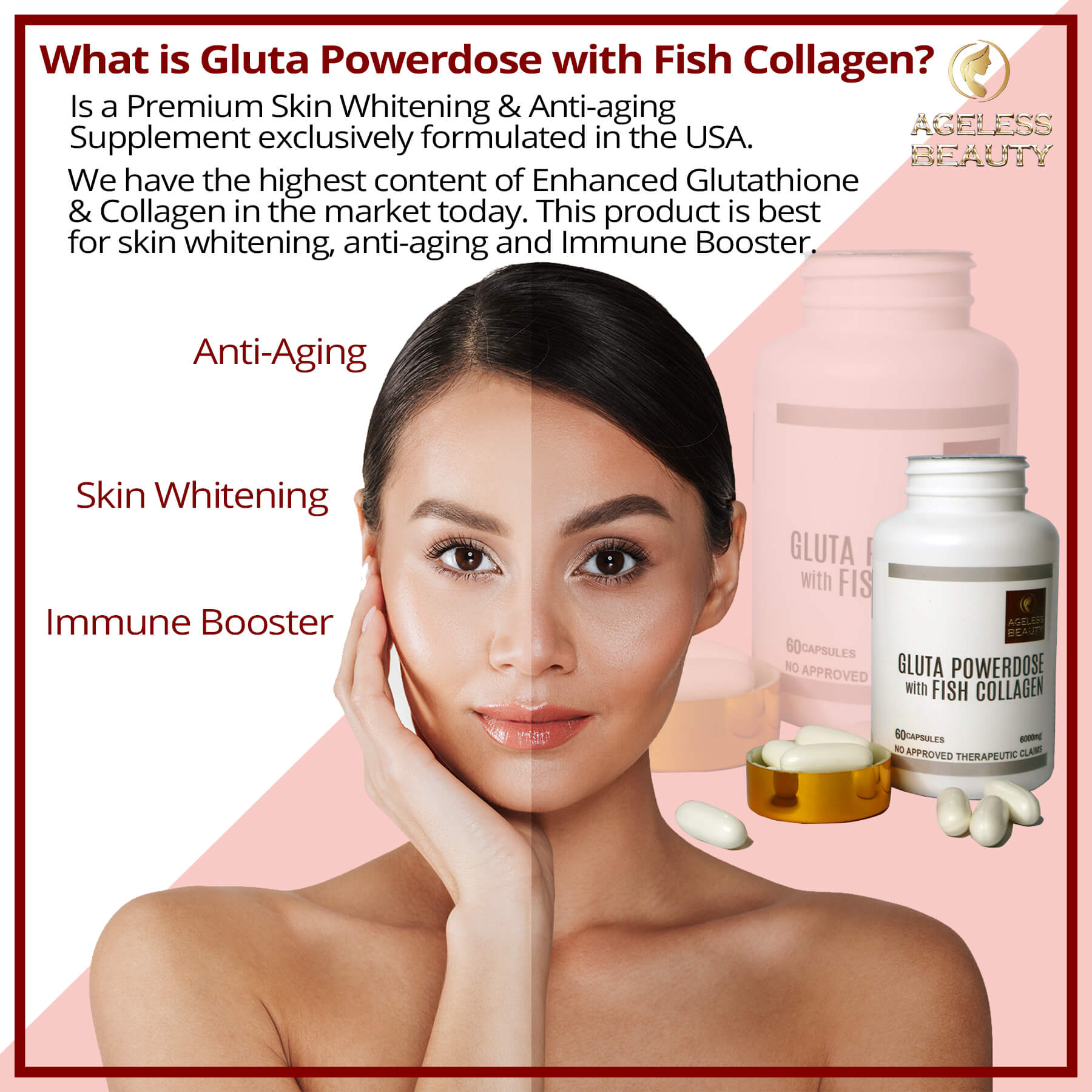 WHOLESALE GLUTA POWERDOSE | AGELESS BEAUTY WHOLESALE GLUTA POWERDOSE | AGELESS BEAUTY
